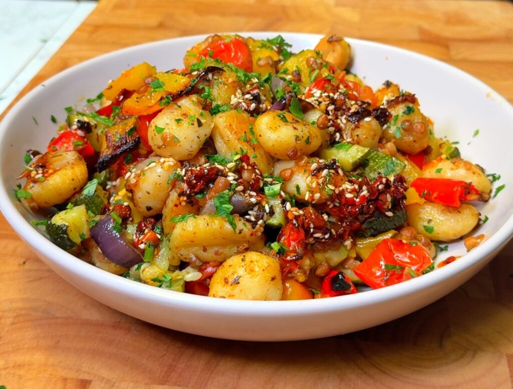 Crispy Sheet Pan Gnocchi: Vibrant Italian Flavors, One-Pan Ease